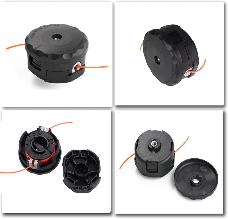 RO6G String Trimmer Head SRM-225 FOR Echo Eater Speed-Feed 400 SRM-230 SRM-210 SRM2100 SRM225 PAS210 PAS225 PAS230 PAS260 Shiandaiwa T195S T220 T222 T230 T231 Fit Most Echo SRM Straight Axle Trimmer - Image 2