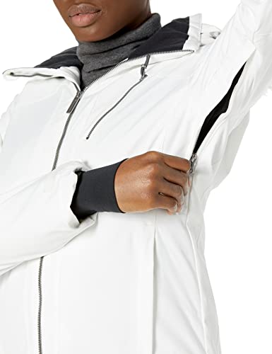 Spyder Active Sports Women's Skyline Insulated Ski Jacket, White, L - Image 3