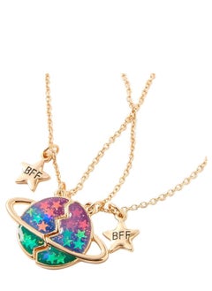 Best Friend Necklace Friendship Necklace BFF Necklace for Valentine Heart Necklace Sister Necklace Set Jewelry Birthday Valentine Gift for friend