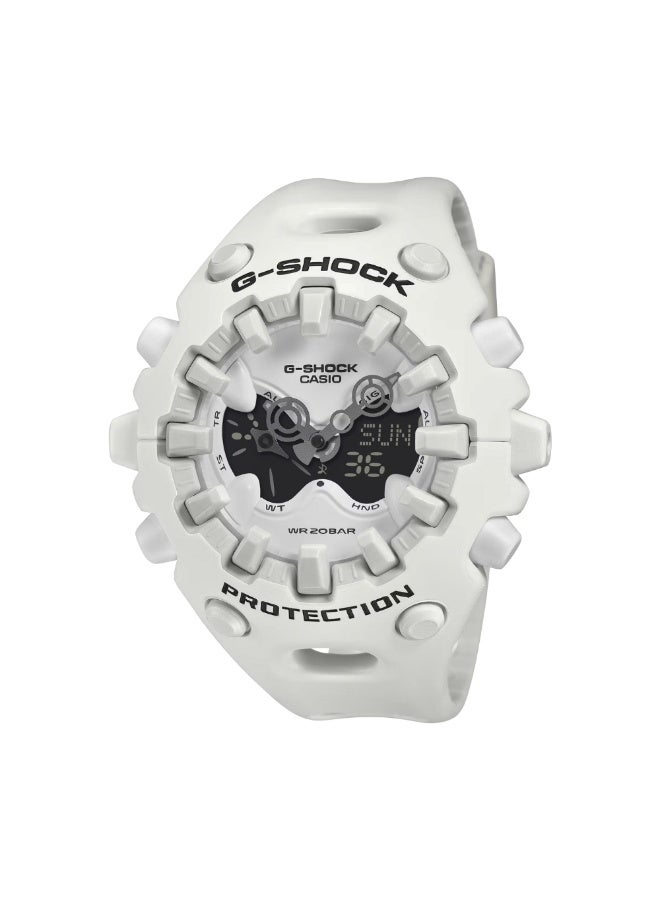 Casio G-SHOCK GA-V01-7ADR, Analog Digital Watch, Shock Resistant, 200M Water Resistant, LED Light, World Time, Stopwatch, Countdown Timer, Multi Alarm - Image 1