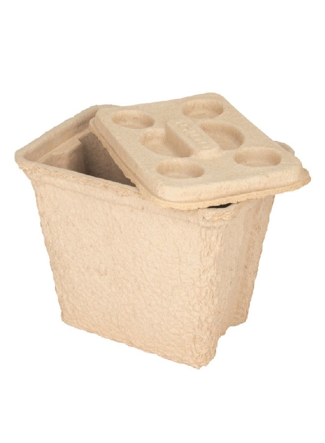 Igloo Recool Eco-Friendly and Reusable Biodegradable Cooler Tan 16 quart 26041 - Image 1