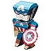 Fascinations Metal Earth Marvel Legends Captain America 3D Metal Model Kit - Image 2