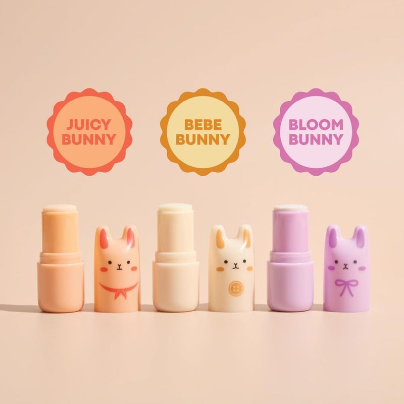 TONYMOLY Juicy Bunny Pocket Bunny Bar Solid Perfume Stick for Women â€“ Long Lasting Fruity Floral Fragrance Balm â€“ Cute Korean Travel Size Solid Perfume for Easy On-The-Go Freshness - Image 5