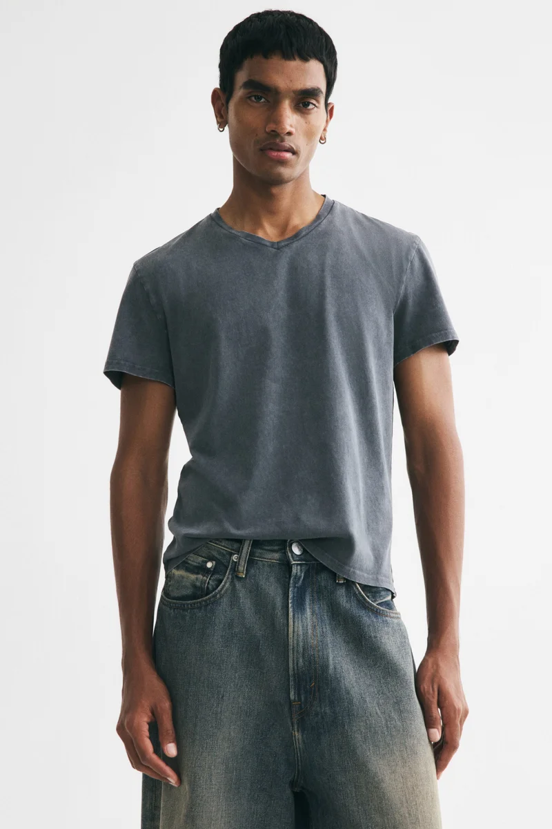 Slim Fit Cotton T-shirt