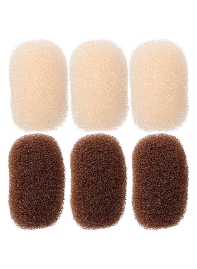 minkissy Hair Volume Hair Bumps For Volume Insert 6 Pack Bump It Up Volume Hair Clips For Women Bump It Hair Accessory Hair Padding For Updos Do Beehive Hair Base Charming Hair Style Tool - Image 3