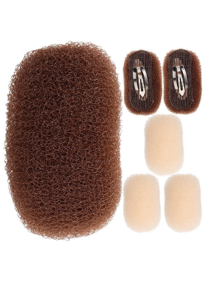 minkissy Hair Volume Hair Bumps For Volume Insert 6 Pack Bump It Up Volume Hair Clips For Women Bump It Hair Accessory Hair Padding For Updos Do Beehive Hair Base Charming Hair Style Tool - Image 2