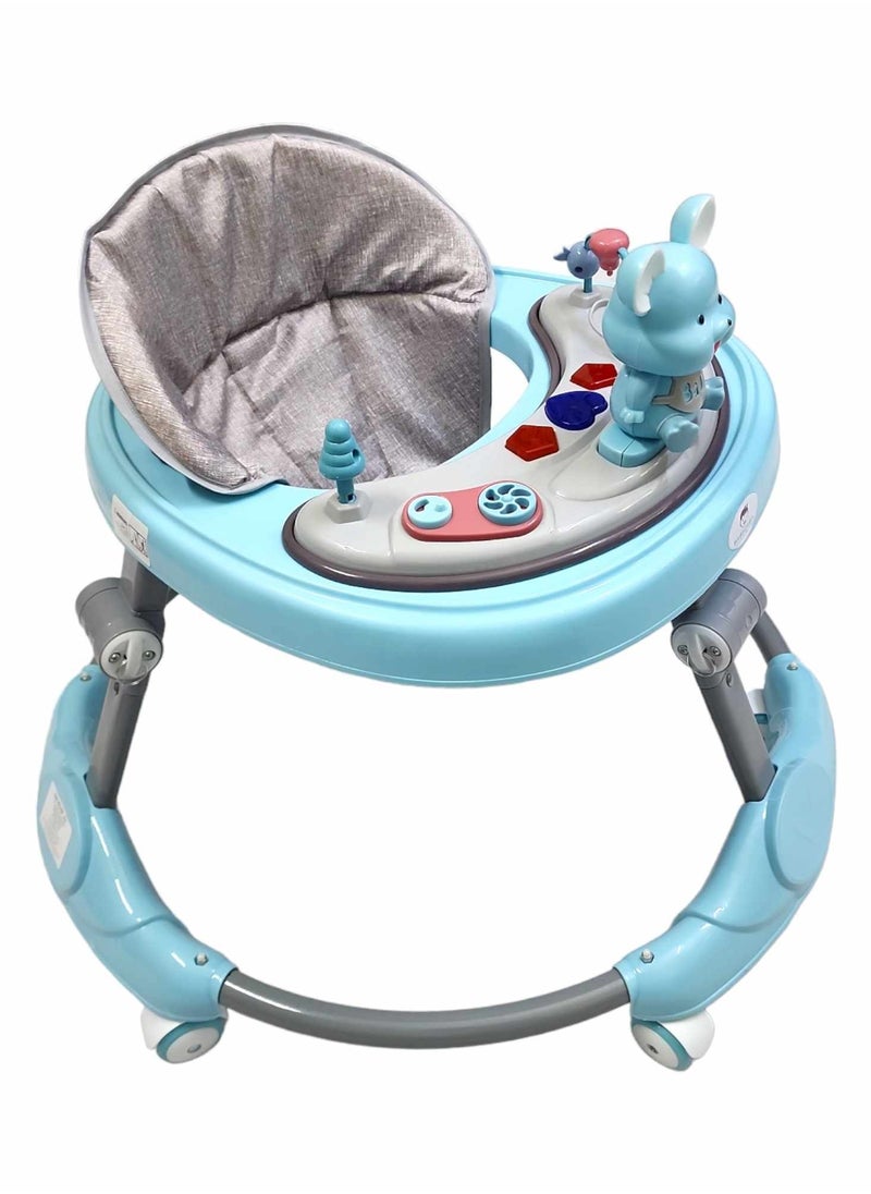 BABYCARA Baby Walker Multifunctional Anti-Rollover Anti-O Folding 6-18 Months  - Image 3