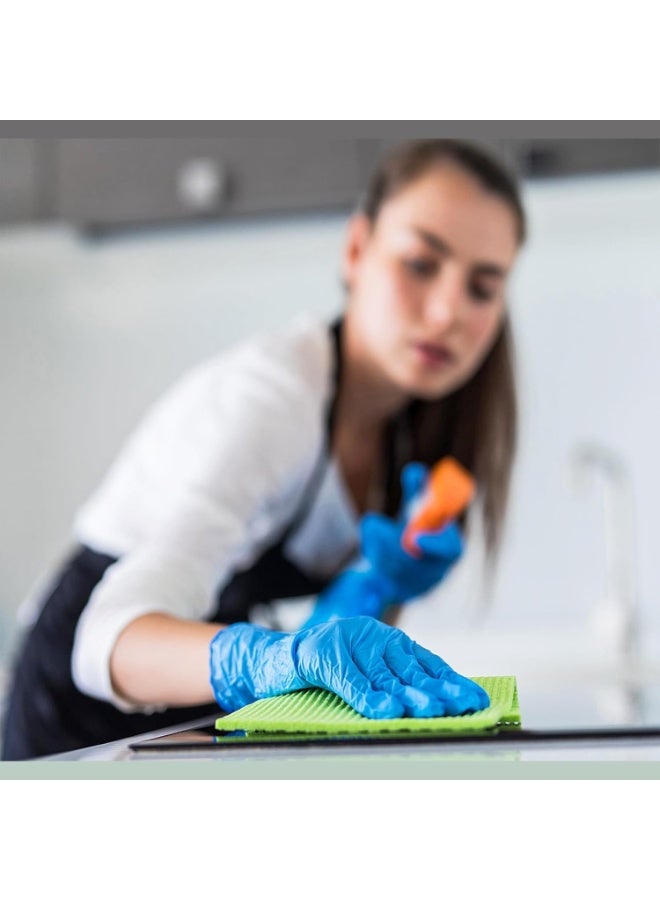 لوكاداه مناشف مطبخ متعددة الأغراض من الألياف - فائقة الامتصاص، متينة، قابلة لإعادة الاستخدام، وقابلة للغسل في الغسالة - مناديل تنظيف إسفنجية متينة للاستخدام المنزلي، لتنظيف أسطح العمل والأطباق والزجاج والتنظيف العام (عبوة من 12 قطعة) - Image 3