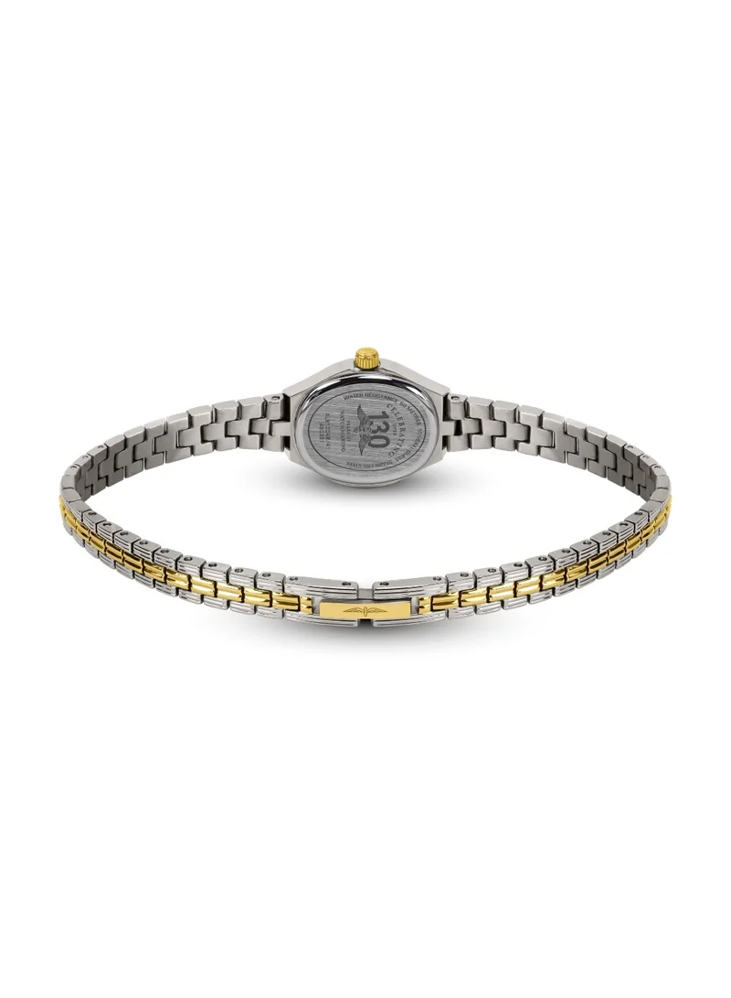 Rotary  Women's 1895 Analogue Watch, 16.8 mm, Mother of Pearl Dial, Two-Tone Steel Bracelet for Women | Best Price UAE