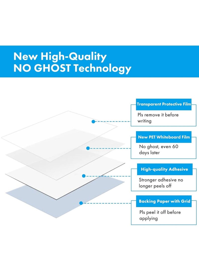 ملصقات لوح أبيض، حجم 60x200 سم - Image 2