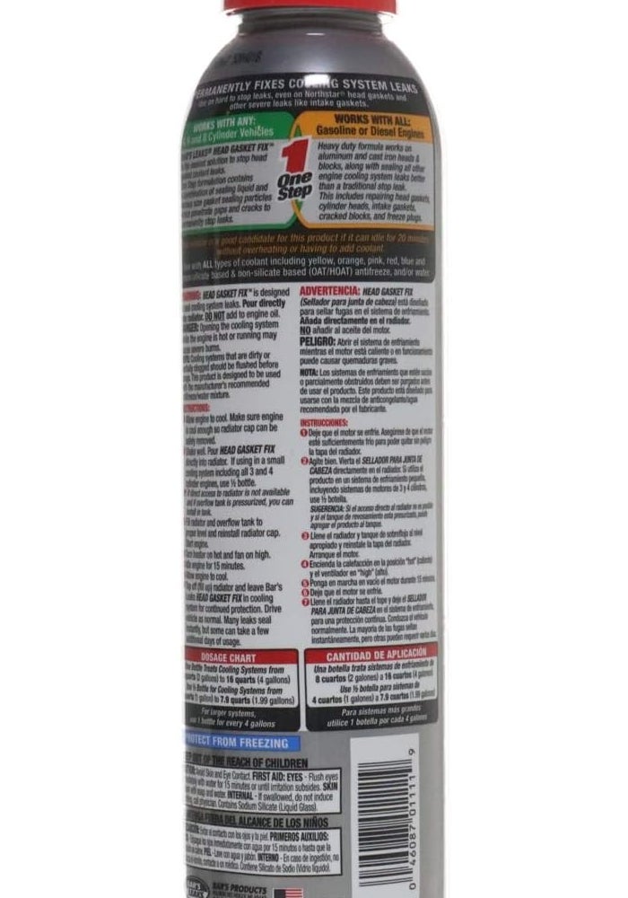 Bar's Leaks Block Seal Head Gasket Fix - 24 Oz Permanent Solution for Cracked Cylinder Heads and Blown Head Gaskets - Image 2