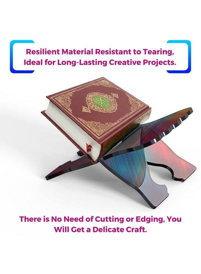 Oytra Resin Art Mould Big Book Stand Holder DIY Multipurpose Silicone Mold Craft Materials for Beginners Professionals Artists Book Readers Hobbyists Casting Molding Set (2 Pcs) - Image 4