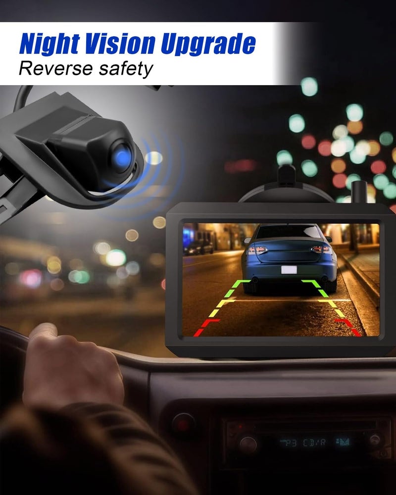 Vaticas Rearview Camera Fit for Honda Accord 2 Door EX EX-L 2013-2017, Parking Assist Camera Replace 39530-T3L-A01 39530T3LA01, Backup Reverse Camera - Image 3