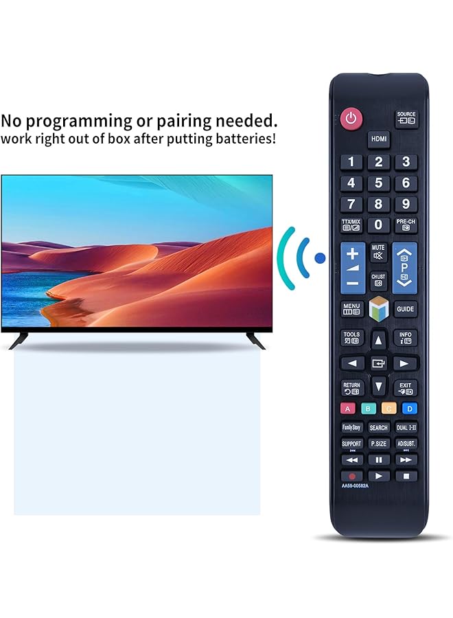 إيروريكس Aa59 00582A Aa59 00638A جهاز تحكم عن بعد بديل جديد لجميع أجهزة تلفاز Samsung LCD LED الذكية - Image 5