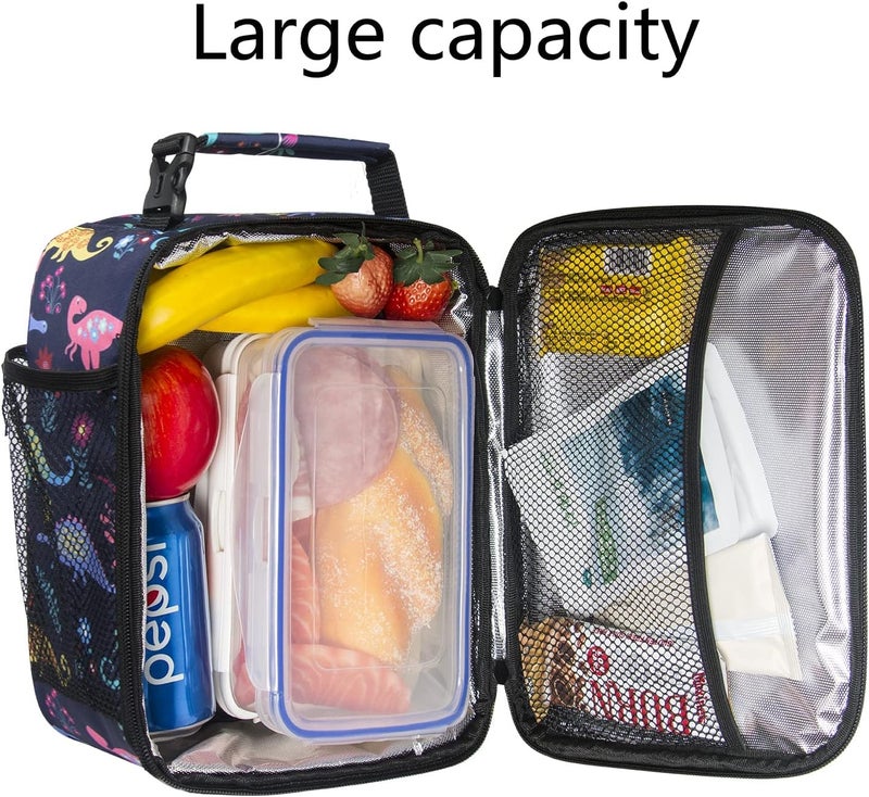 Hap Tim Lunch Box Insulated Lunchbox Mini Lunch Bag Thermal Meal Tote Kit, Dinosaur (SA-18654-DS) - Image 4
