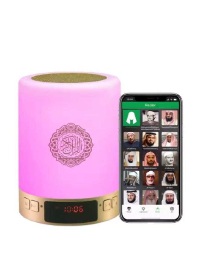 ساعة أذان مع مكبر صوت للقرآن الكريم وجهاز تحكم عن بعد - منبه لوقت الصلاة في أكثر من 6000 مدينة - Image 2