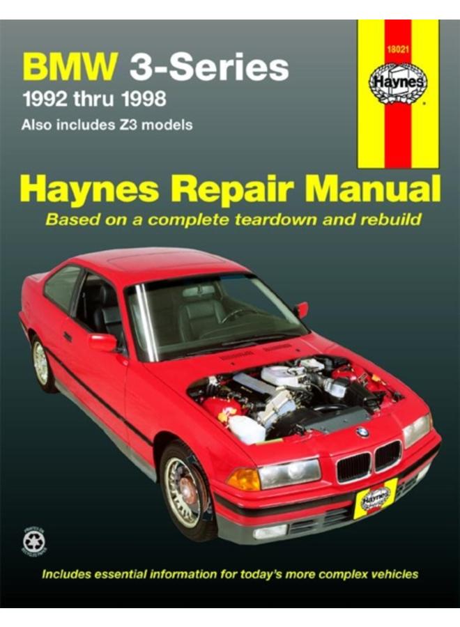 BMW 3 Series (1992-1998) Haynes Repair Manual (USA)