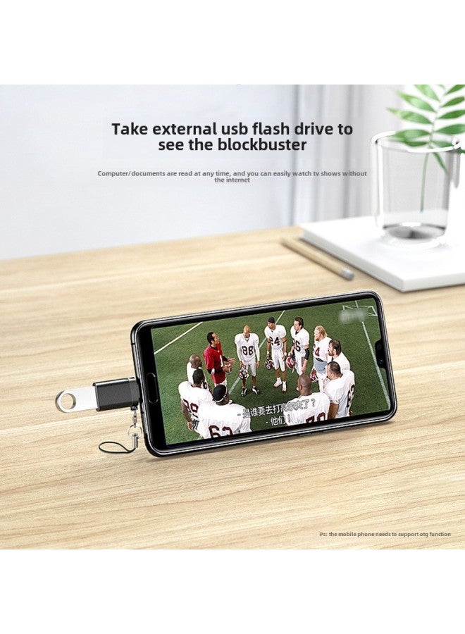 Applicable To Mosweiotg Adapter Typec To Usb3.0 Android Phone Adapter Connector Download Song To U-Color:1 Pack—black -others  - Image 4