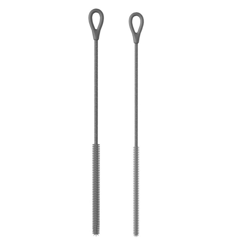 Cross-border silicone straw brush, baby bottle brush, extended non-slip handle, fine bristles brush for Stanley straws and test tubes. - Image 2