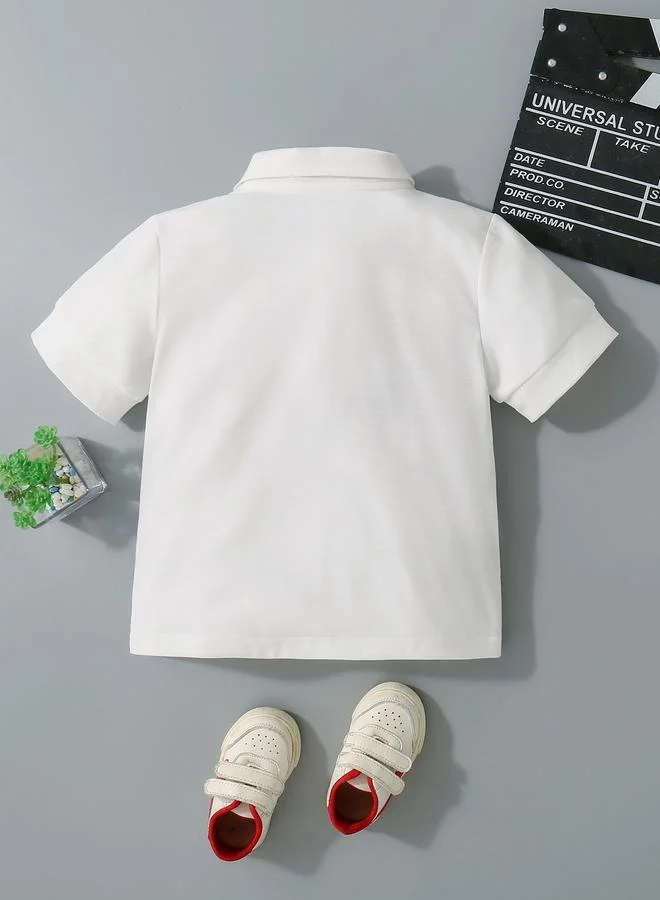 تايك تو Take Two Boys Striped Polo T-Shirt