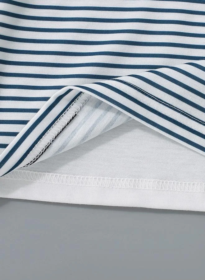 تايك تو Take Two Boys Striped Polo T-Shirt