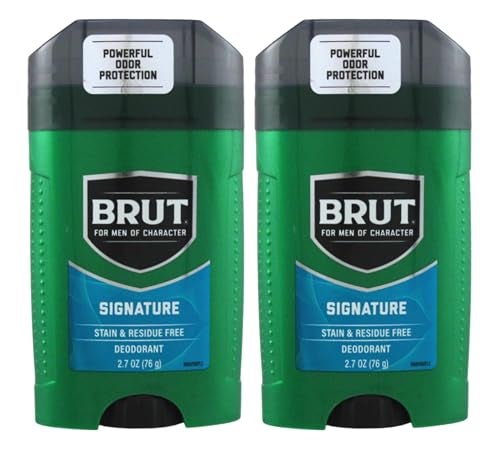 BRUT مزيل عرق برت 225 أونصة علبة صلبة برائحة كلاسيكية - عبوة 2