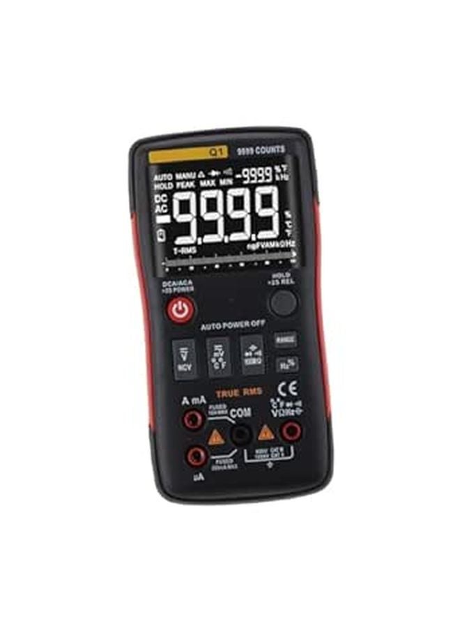 Auto Ranging Digital Multimeter Measures Voltage Current Resistance Capacitance Frequency Temperature NCV Diode Continuity Tester - Image 1