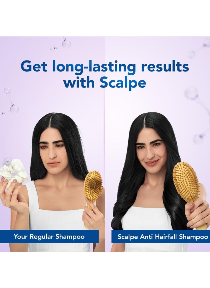 scalpe Anti Hairfall Shampoo|Prevents Hair Fall And Thinning |Promotes Healthy Hair|Paraben Free Shampoo|Best For Men And Women|400 Ml, 470 Grams  - Image 4