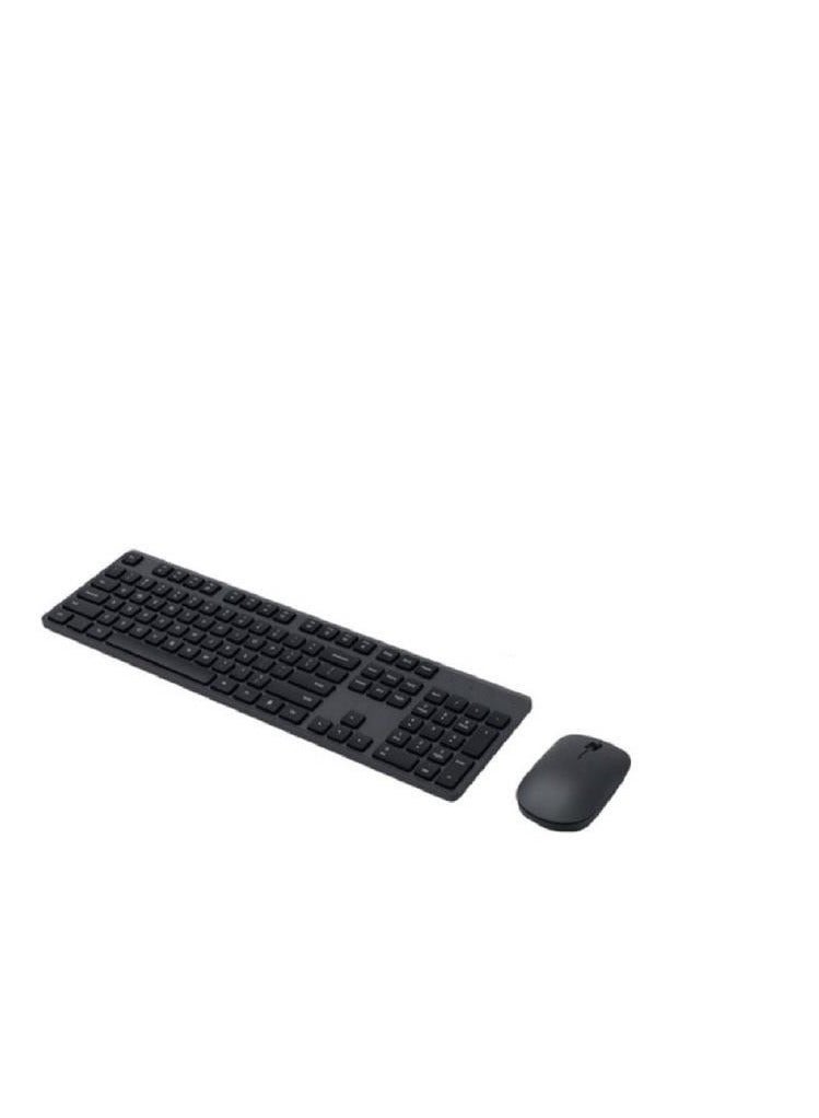 Xiaomi Wireless Lightweight 2.4GHz Portable Full-size 104 Keys Keyboard Mouse Set Black Black - Image 1