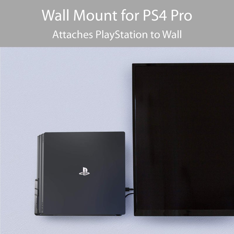 TotalMount for PlayStation 4 Pro (Mounts PS4 Pro on Wall Near TV) - Image 2