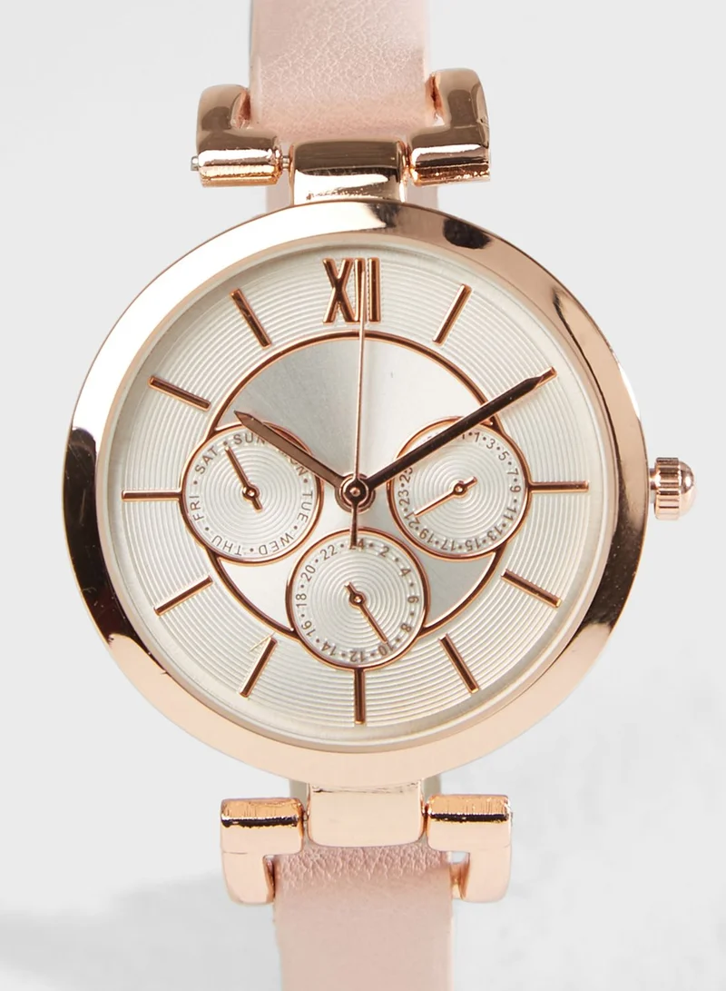Ginger Lug Analogue Watch