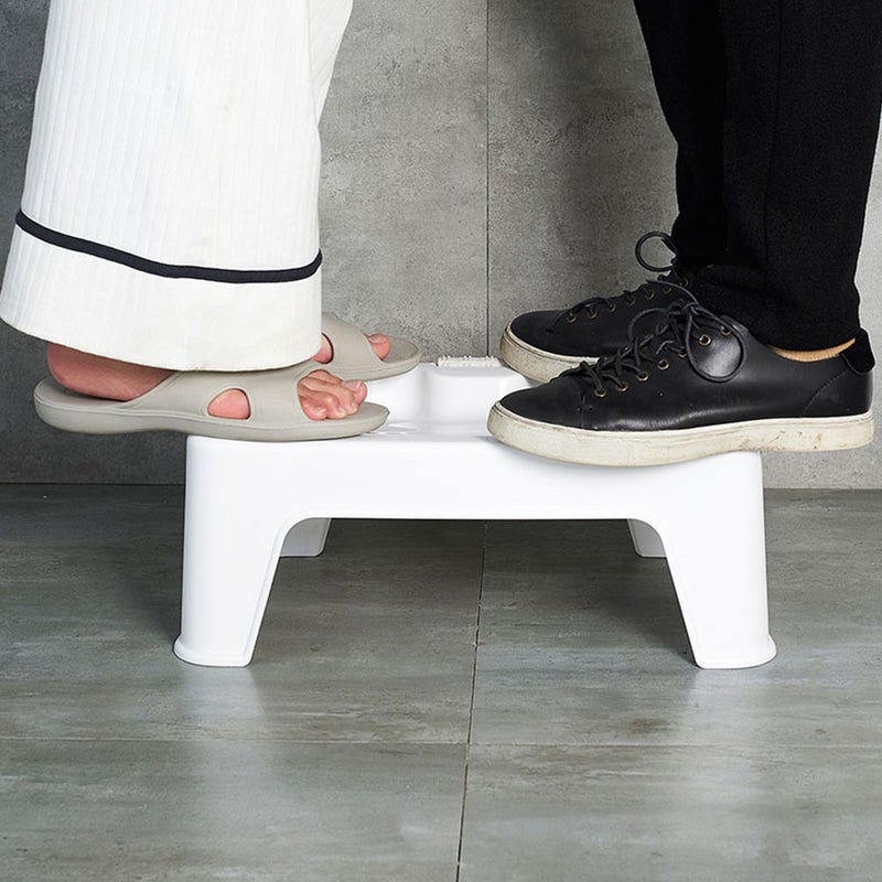 1pc Feet Rest Stool Home Office Use Footstool Bathroom Toilet Feet Stool - Image 1