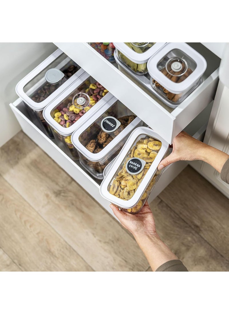 Zwilling ZWILLING Fresh  Save Cube Box Plastic Airtight Dry Food Storage Container 2pc Medium Cube Set M Container 74qt  - Image 5