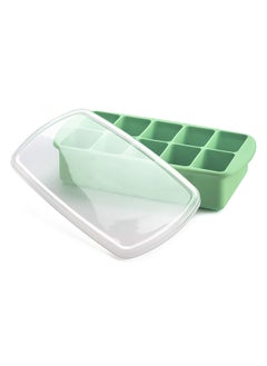 melii Silicone Baby Food Freezer Tray, 2 Oz, Mint  - Image 1