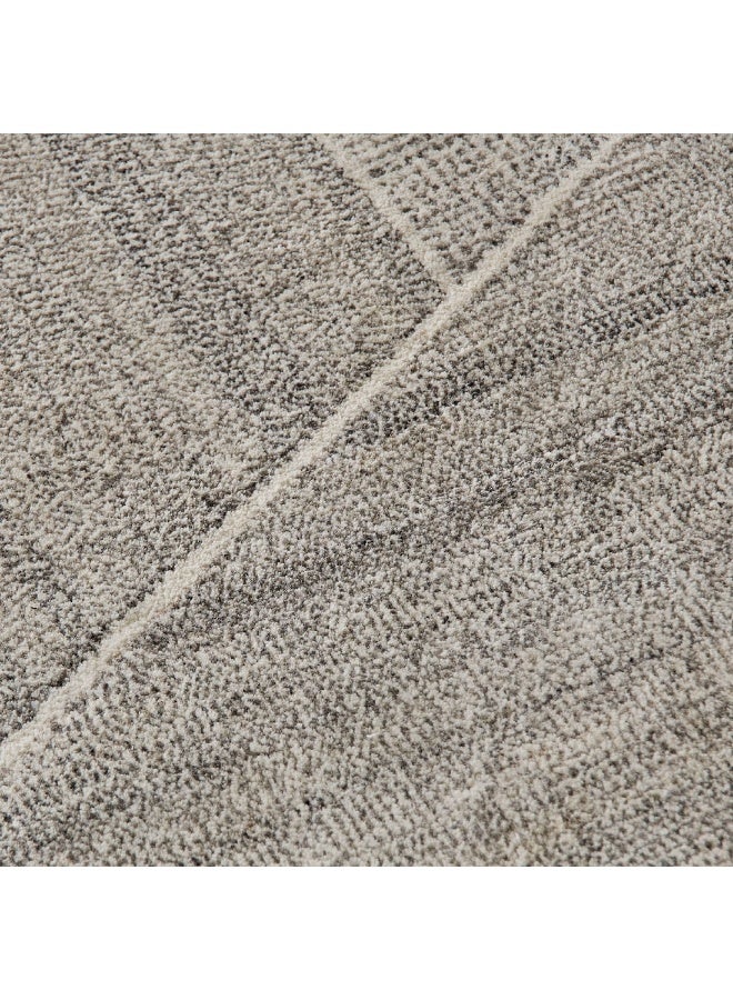 Home Box Kasbah Aleka Shaped Handtufted Woollen Rug 170 x 120 cm - Image 1