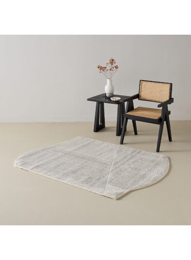 Home Box Kasbah Aleka Shaped Handtufted Woollen Rug 170 x 120 cm - Image 2