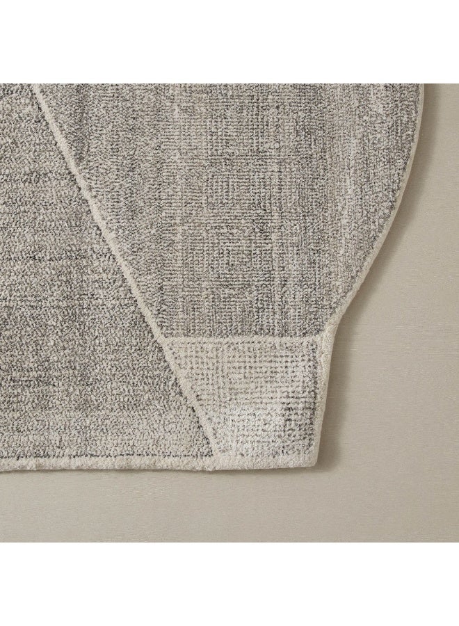 Home Box Kasbah Aleka Shaped Handtufted Woollen Rug 170 x 120 cm - Image 4