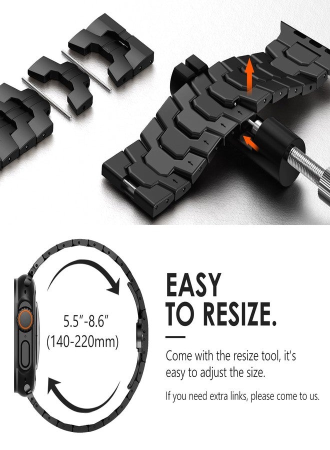 NewWays Compatible with Apple Watch Strap 38mm 40mm 41mm 42mm 44mm 45mm 46mm,Women Sparkling Bling Crystal Stainless Steel Link Bracelet Replacement Band for iwatch Series 10/9/8/7/6/5/4/3/2/1/SE - Image 4