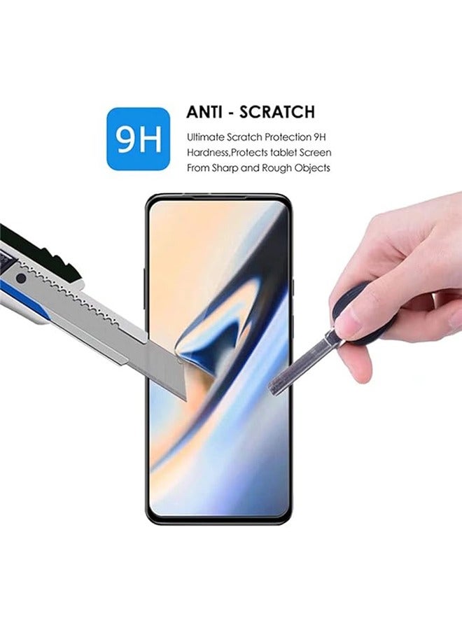 Ocean Oneplus 10T Full Cover Glass Screen Protector, HD Tempered Glass Film, 9H Tempered Glass Shatterproof Anti-Fingerprint Screen Protective Film, Suitable for Oneplus 10T, Black/Clear - Image 3