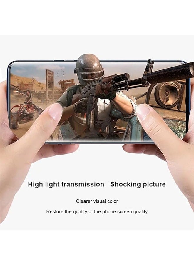 Ocean Oneplus 10T Full Cover Glass Screen Protector, HD Tempered Glass Film, 9H Tempered Glass Shatterproof Anti-Fingerprint Screen Protective Film, Suitable for Oneplus 10T, Black/Clear - Image 5