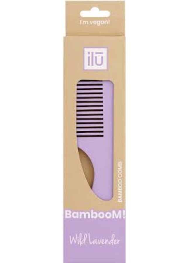 ILU Ilū Bamboom Comb Color Wild Lavender - Image 4