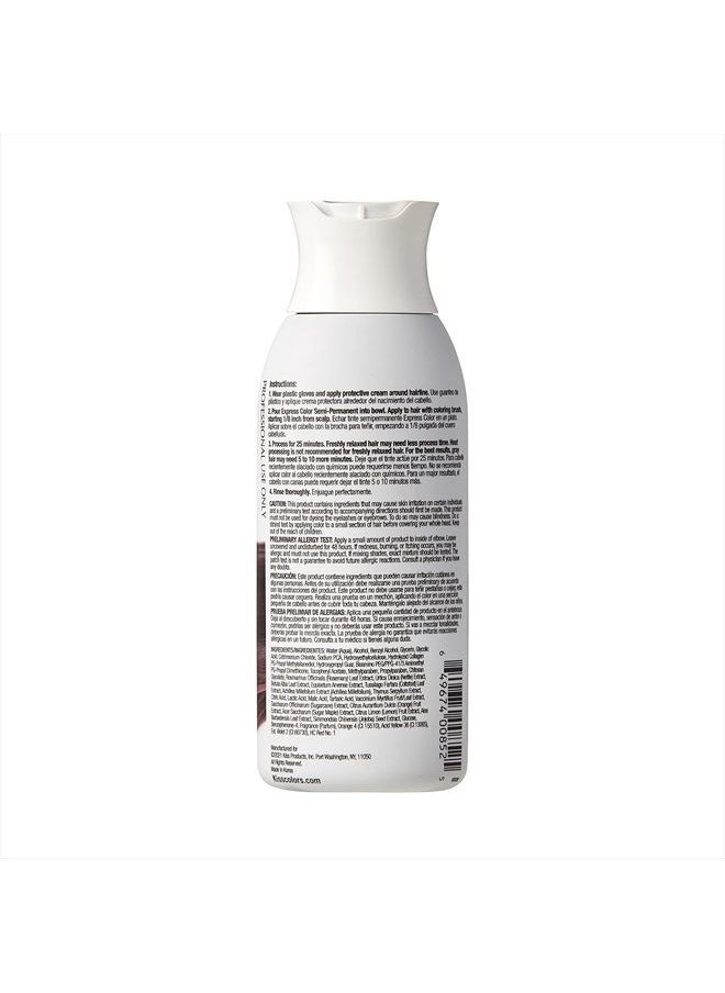 KISS - Kiss Express Semi-Permanent Hair Color 100mL (3.5 US fl.oz) (1 Count, Darkest Brown) - Image 1