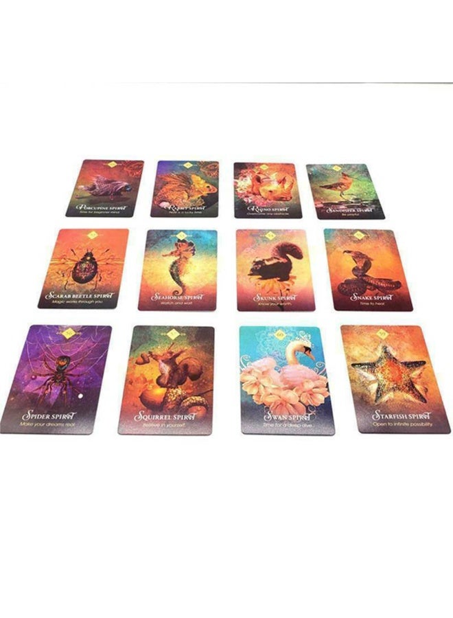 NIBEMINENT Exquisite packaging of spiritual animal divination cards, insect card set, ancient Western divination cards, spiritual growth - Image 4
