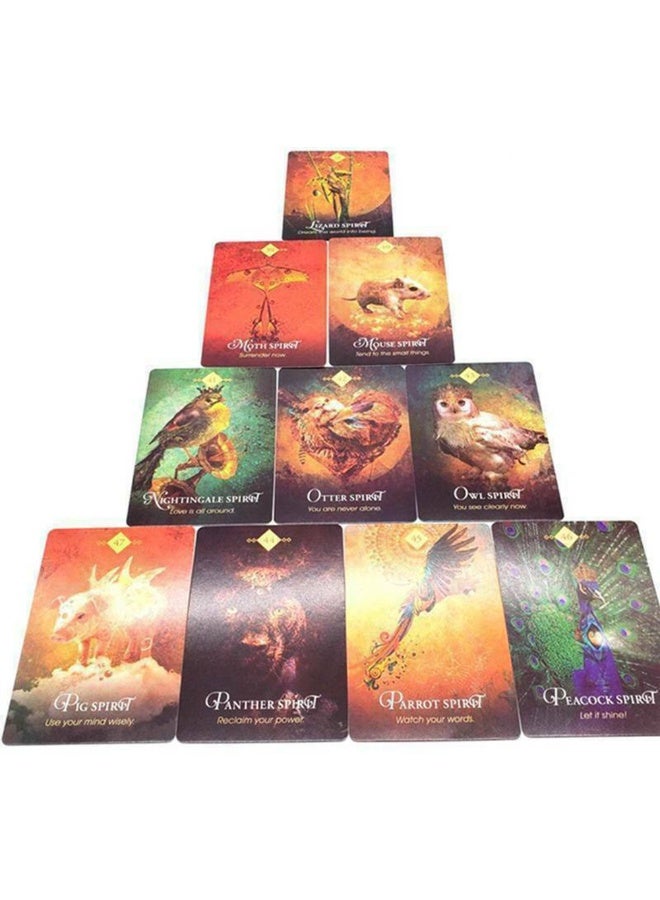 NIBEMINENT Exquisite packaging of spiritual animal divination cards, insect card set, ancient Western divination cards, spiritual growth - Image 2