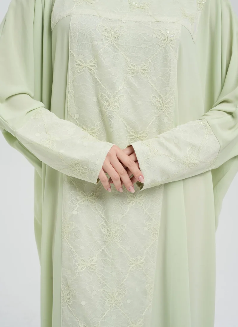 Meem by Mariyah Embellished Kaftaan