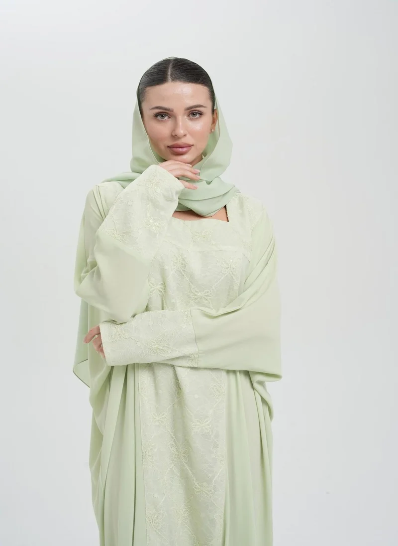 Meem By Mariyah  Embellished Kaftaan for Women | Best Price UAE