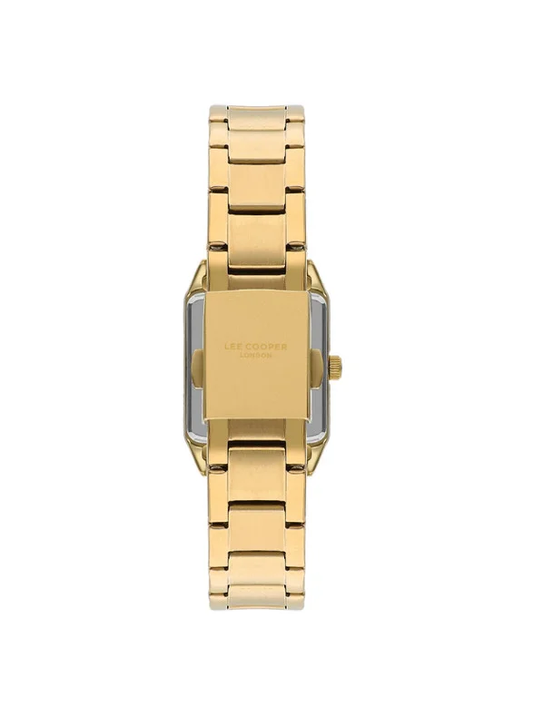 لي كوبر Lee Cooper LC07924.120 Women Analog Display Watch & Metal Strap Gold