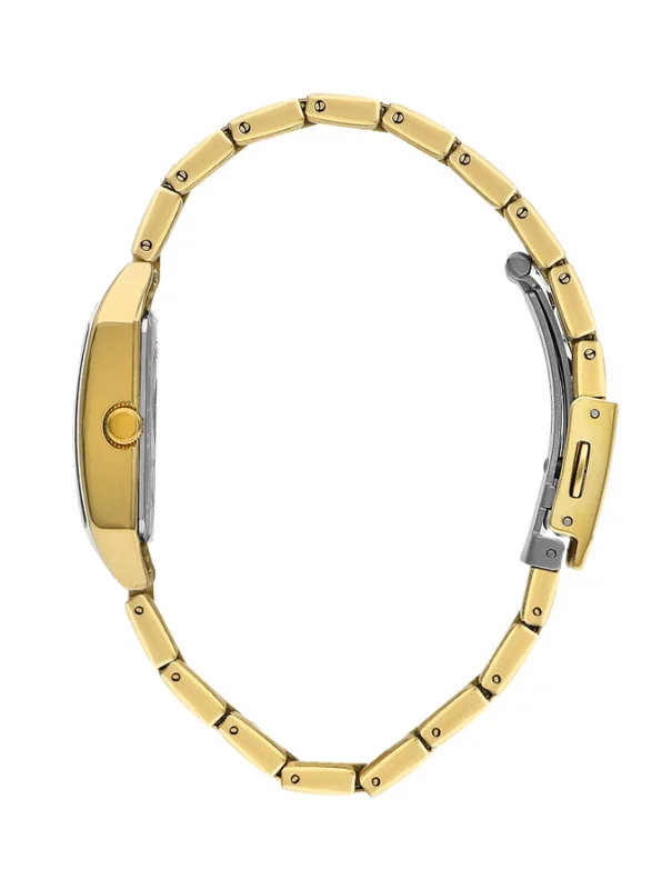 لي كوبر Lee Cooper LC07924.120 Women Analog Display Watch & Metal Strap Gold