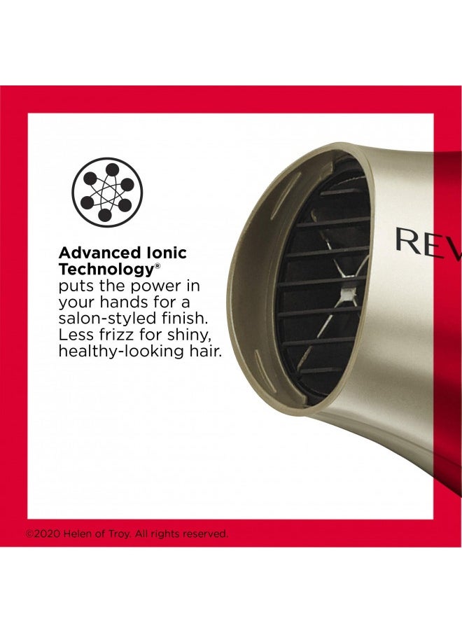 Revlon Revlon 1875W Compact Folding Handle Hair Dryer | Great For Travel  - Image 5
