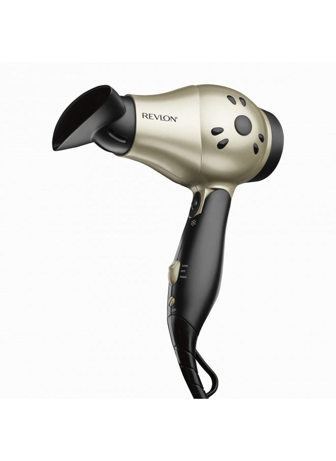 Revlon Revlon 1875W Compact Folding Handle Hair Dryer | Great For Travel  - Image 3